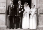 Marriage of Lily Crighton and James Will 1956