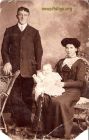 This is my grandfather, Jake Norrie and granny Williamina Ratray with first born Dod.
